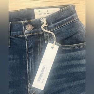 NWT Imogene + Willie Elizabeth High Rise Dark Wash Jeans Size 23
